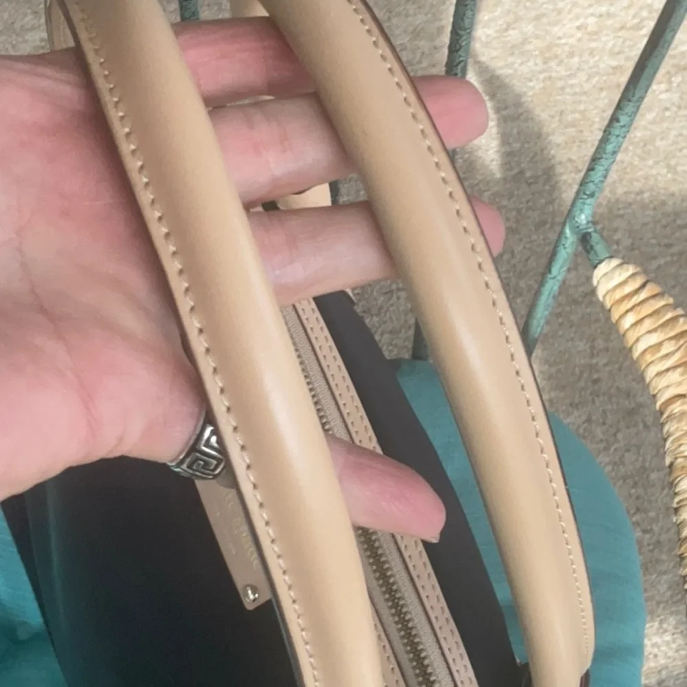 Kate spade nylon w leather trim laptop bag